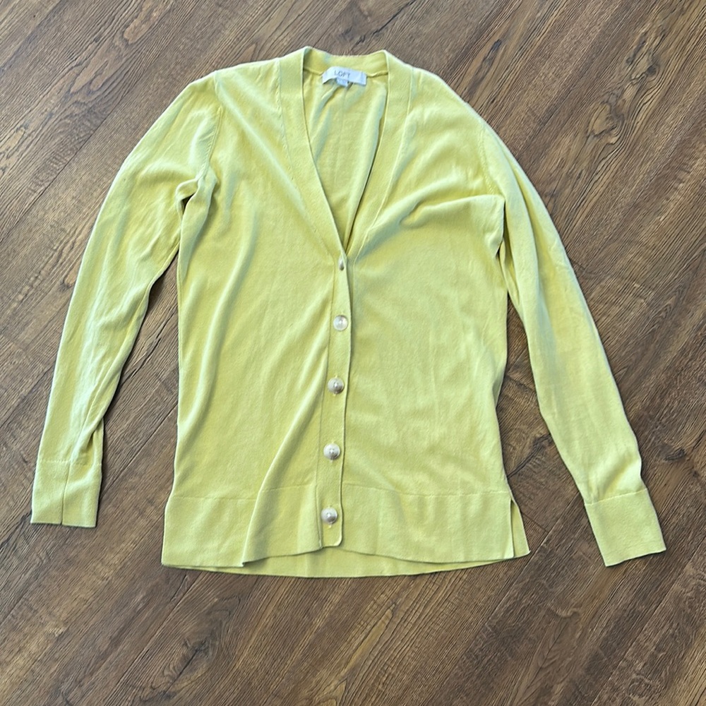 Loft Button Down Cardigan - image 1